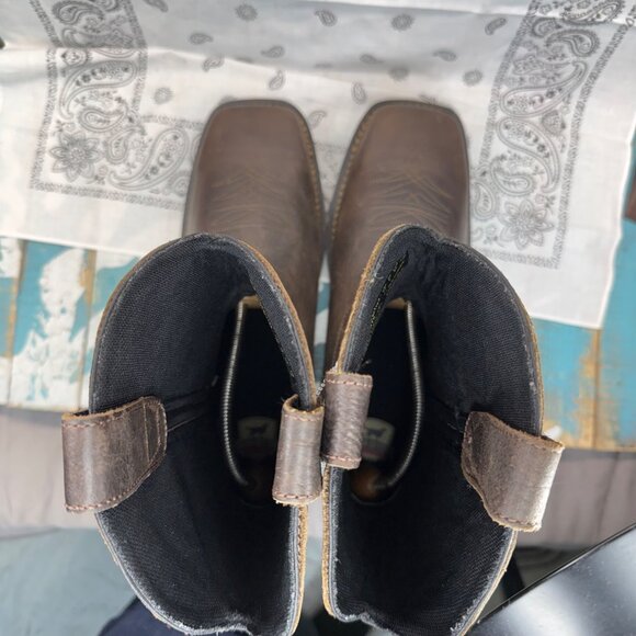 NEW Irish Setter Red Wing 83979 Kittson Soft Sq Toe Cowboy Work Boots Mens 10EE - Picture 9 of 13